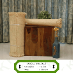 Klasik Delikli Doğal Bambu Hasır 75 Cm