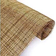 Doğal Kare Örgü Bambu Hasır 45 Cm