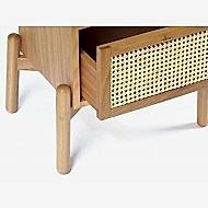 Klasik Delikli Doğal Bambu Hasır 45 Cm Esmer Renk Klasik Delikli Doğal Bambu Hasır 45 Cm Esmer Renk