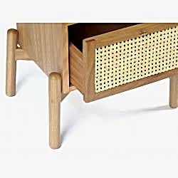 Klasik Delikli Doğal Bambu Hasır 75 Cm Esmer Renk