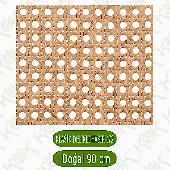 Klasik Delikli Doğal Bambu Hasır 90 Cm Klasik Delikli Doğal Bambu Hasır 90 Cm