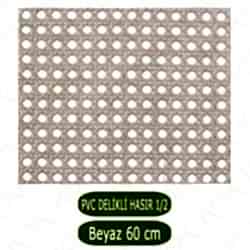 Pvc Delikli Hasır Beyaz 60 Cm Pvc Delikli Hasır Beyaz 60 Cm