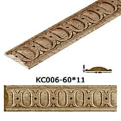 KC006-60*11 Oymalı Kayın Çıta