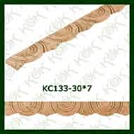 KC133-30*7 Oymalı Kayın Çıta