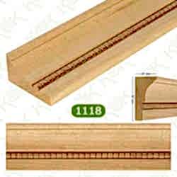 1118 Ayous Boncuk Desen Taç