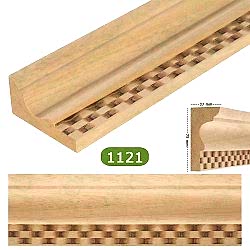 1121 Ayous Hasır Desen Taç