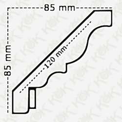 1511-094-K Kartonpiyer Taç Kayın