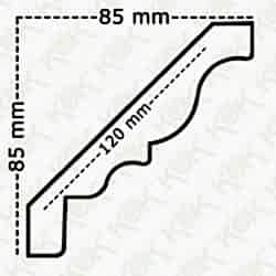 1511-M Kartonpiyer Taç MDF