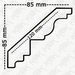 1611-M Kartonpiyer Taç MDF