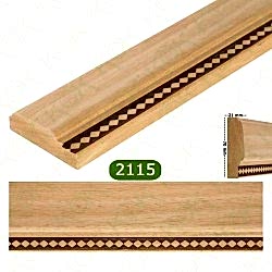 2115 Ayous Kalın Baklava Desen Profil