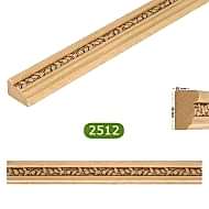 2512 Ayous Çiçek Desen Çerçeve Profili