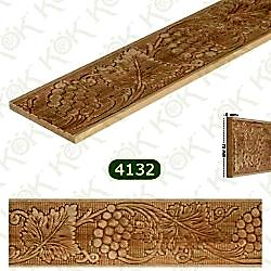 4132 Ayous Büyük Üzüm Desen İnce Aplik