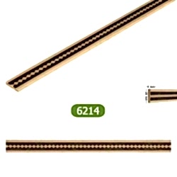 6214 Ayous Baklava Desen İnce Çıta (4Mm)