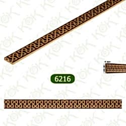 6216 Ayous Osmanlı Desen İnce Çıta (4Mm)