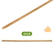 6418 Ayous Boncuk Desen İnce Çıta