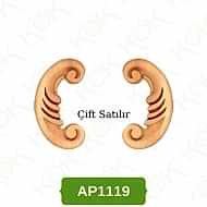 AP1119 Baskılı Kontraplak Aplik