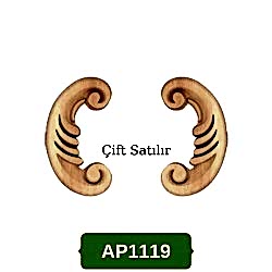 AP1119 Baskılı Kontraplak Aplik