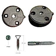 AÇILI KONİK AYAK APARAT SETİ (SİYAH)