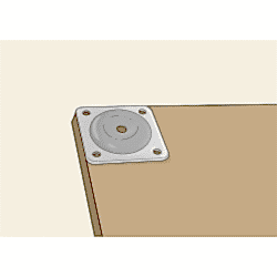 KARE 5*5 AYAK BAĞLANTI SACI