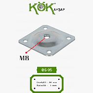 KARE 5*5 AYAK BAĞLANTI SACI