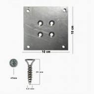 KARE 10*10 AYAK BAĞLANTI SACI