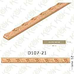 D 107-21 Mdf Üzeri Macun İşlemeli Çıta