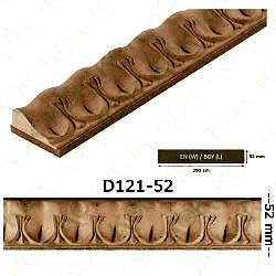 D 121 Mdf Üzeri Macun İşlemeli Çıta