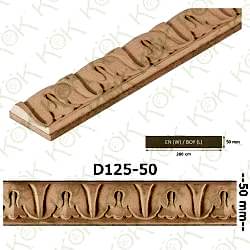 D 125 Mdf Üzeri Macun İşlemeli Çıta