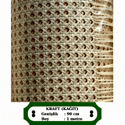 Klasik Delikli Kraft Örgü Hasır 90 Cm