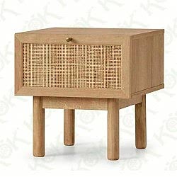 Doğal Kare Örgü Bambu Hasır 60 Cm