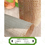 Oval Kapalı Örgü Hasır Esmer 3*3 Mm - 90 Cm