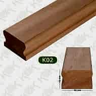 K02 Ahşap Merdiven Küpeştesi Çam