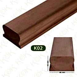 K02 Ahşap Merdiven Küpeştesi Kayın K02 Ahşap Merdiven Küpeştesi Kayın