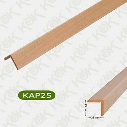 Köşe Kapazlama Çıtası 25*25 Mm Kayın Köşe Kapazlama Çıtası 25*25 Mm Kayın