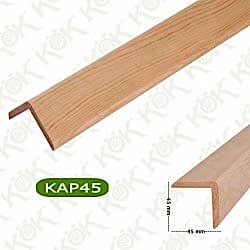 Köşe Kapazlama Çıtası 45*45 Mm Kayın Köşe Kapazlama Çıtası 45*45 Mm Kayın