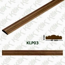 KLP03 Ahşap Klapa Ayous