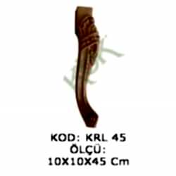 KRL-45 ÖZEL OYMALI LÜKENS AYAK KRAL MODEL