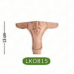 LKO 815 Oymalı Kulaklı Lükens Ayak 8*8*15 LKO 815 Oymalı Kulaklı Lükens Ayak 8*8*15