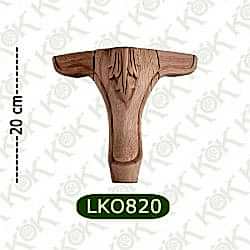 LKO 820 Oymalı Kulaklı Lükens Ayak 8*8*20 LKO 820 Oymalı Kulaklı Lükens Ayak 8*8*20
