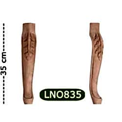 LNO 835 Oymalı Lükens Ayak 8*8*35 LNO 835 Oymalı Lükens Ayak 8*8*35