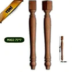 MA02-75-7 Ahşap Torna Masa Ayağı
