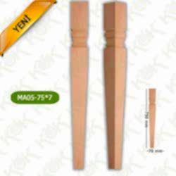 MA05-75-7 Ahşap Torna Masa Ayağı