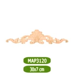 MAP-3120-30*7*0,8 Ahşap Oyma Aplik