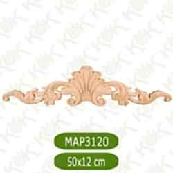 MAP-3120-50*12*1 Ahşap Oyma Aplik