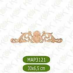 MAP-3121-30*6,5*0,8 Ahşap Oyma Aplik