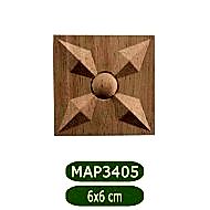 MAP-3405-6*6*1,2 Ahşap Oyma Aplik MAP-3405-6*6*1,2 Ahşap Oyma Aplik