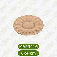 MAP-3416-6*4*1 Ahşap Oyma Aplik