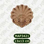 MAP-3421-13*13*1,2 Ahşap Oyma Aplik MAP-3421-13*13*1,2 Ahşap Oyma Aplik