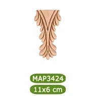 MAP-3424-11*6*1 Ahşap Oyma Aplik MAP-3424-11*6*1 Ahşap Oyma Aplik