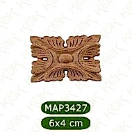 MAP-3427-6*4*1 Masif Oyma Aplik MAP-3427-6*4*1 Masif Oyma Aplik